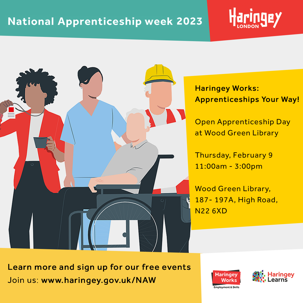  Haringey Works: Apprenticeships Your Way! Image